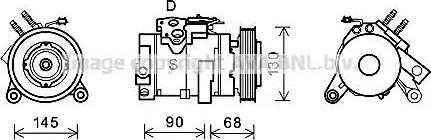 Ava Quality Cooling CRK133 - Kompressori, ilmastointilaite inparts.fi