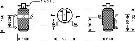 Ava Quality Cooling CR D060 - Kuivain, ilmastointilaite inparts.fi