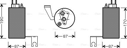 Ava Quality Cooling CR D084 - Kuivain, ilmastointilaite inparts.fi