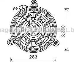 Ava Quality Cooling CT7503 - Tuuletin, moottorin jäähdytys inparts.fi