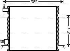 Ava Quality Cooling DF 5042 - Lauhdutin, ilmastointilaite inparts.fi