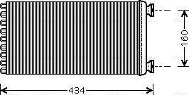 Ava Quality Cooling DF 6036 - Lämmityslaitteen kenno inparts.fi