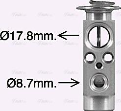 Ava Quality Cooling DF1095 - Paisuntaventtiili, ilmastointilaite inparts.fi