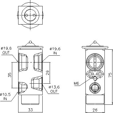 Ava Quality Cooling DF1110 - Paisuntaventtiili, ilmastointilaite inparts.fi