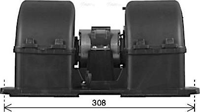 Ava Quality Cooling DF8099 - Sisätilapuhallin inparts.fi