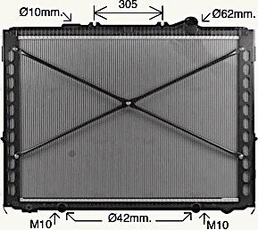 Ava Quality Cooling DF2096 - Jäähdytin,moottorin jäähdytys inparts.fi