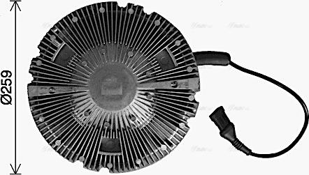 Ava Quality Cooling DFC088 - Kytkin, jäähdytystuuletin inparts.fi