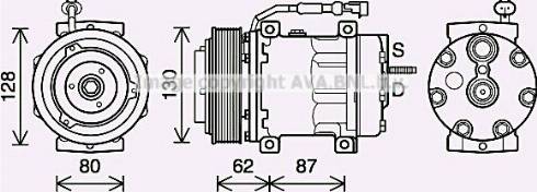 Ava Quality Cooling DFK073 - Kompressori, ilmastointilaite inparts.fi