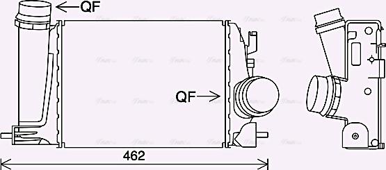 Ava Quality Cooling DN4451 - Välijäähdytin inparts.fi