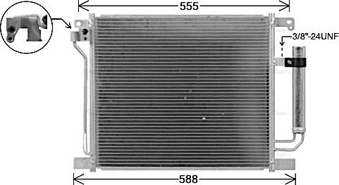 Ava Quality Cooling DN5467D - Lauhdutin, ilmastointilaite inparts.fi