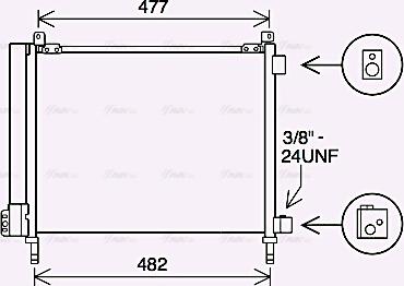 Ava Quality Cooling DN5433D - Lauhdutin, ilmastointilaite inparts.fi