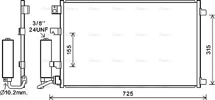 Ava Quality Cooling DN5420D - Lauhdutin, ilmastointilaite inparts.fi