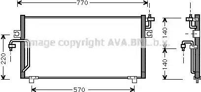 Ava Quality Cooling DN 5193 - Lauhdutin, ilmastointilaite inparts.fi