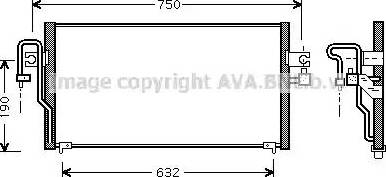 Ava Quality Cooling DN 5164 - Lauhdutin, ilmastointilaite inparts.fi