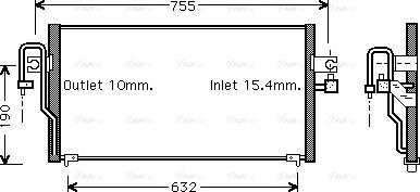 Ava Quality Cooling DN 5183 - Lauhdutin, ilmastointilaite inparts.fi