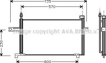 Ava Quality Cooling DN 5175 - Lauhdutin, ilmastointilaite inparts.fi