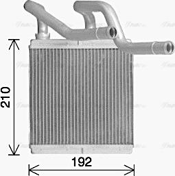 Ava Quality Cooling DN6466 - Lämmityslaitteen kenno inparts.fi