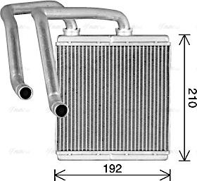 Ava Quality Cooling DN6476 - Lämmityslaitteen kenno inparts.fi