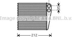 Ava Quality Cooling DN 6256 - Lämmityslaitteen kenno inparts.fi