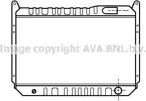 Ava Quality Cooling DN 2067 - Jäähdytin,moottorin jäähdytys inparts.fi