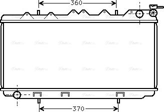 Ava Quality Cooling DN 2114 - Jäähdytin,moottorin jäähdytys inparts.fi