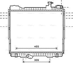 Ava Quality Cooling DN2348 - Jäähdytin,moottorin jäähdytys inparts.fi