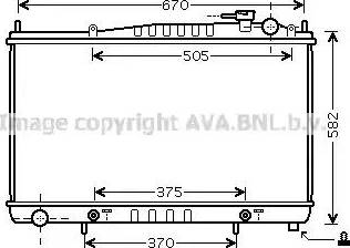 Ava Quality Cooling DN 2232 - Jäähdytin,moottorin jäähdytys inparts.fi