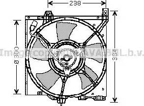 Ava Quality Cooling DN 7505 - Tuuletin, moottorin jäähdytys inparts.fi