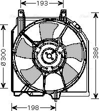 Ava Quality Cooling DN 7521 - Tuuletin, moottorin jäähdytys inparts.fi