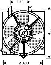 Ava Quality Cooling DN 7522 - Tuuletin, moottorin jäähdytys inparts.fi