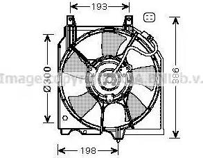 Ava Quality Cooling DN 7527 - Tuuletin, moottorin jäähdytys inparts.fi