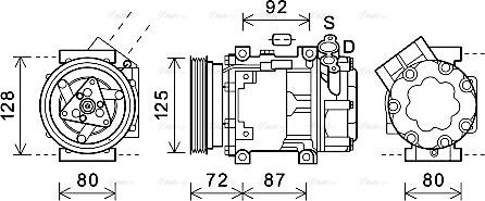 Ava Quality Cooling DNAK429 - Kompressori, ilmastointilaite inparts.fi