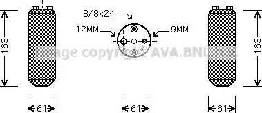 Ava Quality Cooling DN D058 - Kuivain, ilmastointilaite inparts.fi