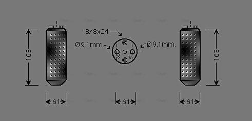 Ava Quality Cooling DN D037 - Kuivain, ilmastointilaite inparts.fi