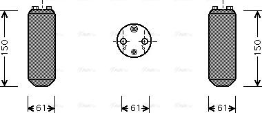 Ava Quality Cooling DN D255 - Kuivain, ilmastointilaite inparts.fi