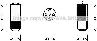 Ava Quality Cooling DN D208 - Kuivain, ilmastointilaite inparts.fi