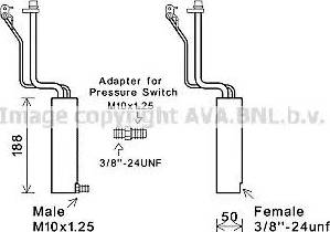 Ava Quality Cooling DND284 - Kuivain, ilmastointilaite inparts.fi