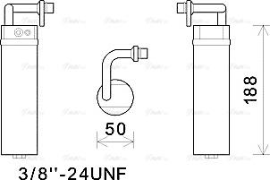 Ava Quality Cooling DN D282 - Kuivain, ilmastointilaite inparts.fi