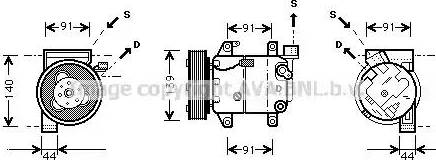 Ava Quality Cooling DN K005 - Kompressori, ilmastointilaite inparts.fi