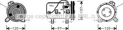 Ava Quality Cooling DN K003 - Kompressori, ilmastointilaite inparts.fi