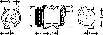 Ava Quality Cooling DN K314 - Kompressori, ilmastointilaite inparts.fi