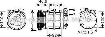 Ava Quality Cooling DN K313 - Kompressori, ilmastointilaite inparts.fi