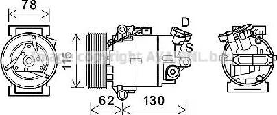 Ava Quality Cooling DNK386 - Kompressori, ilmastointilaite inparts.fi