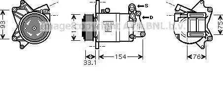 Ava Quality Cooling DN K321 - Kompressori, ilmastointilaite inparts.fi