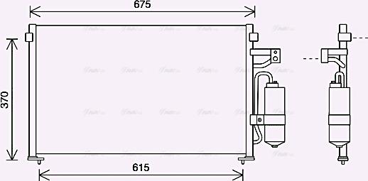 Ava Quality Cooling DW5063D - Lauhdutin, ilmastointilaite inparts.fi