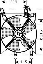 Ava Quality Cooling DW 7508 - Tuuletin, moottorin jäähdytys inparts.fi