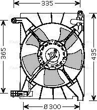 Ava Quality Cooling DW 7511 - Tuuletin, moottorin jäähdytys inparts.fi