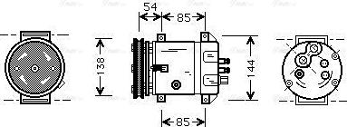 Ava Quality Cooling DWAK020 - Kompressori, ilmastointilaite inparts.fi