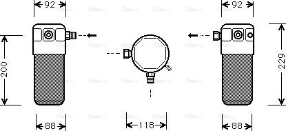 Ava Quality Cooling DW D021 - Kuivain, ilmastointilaite inparts.fi