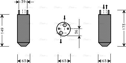 Ava Quality Cooling DW D023 - Kuivain, ilmastointilaite inparts.fi